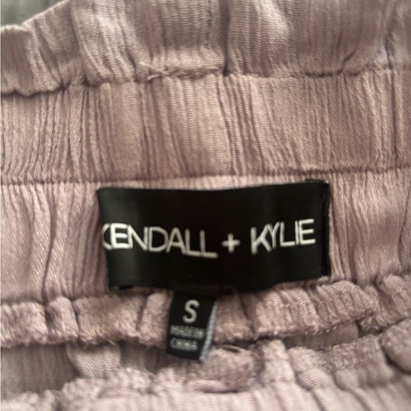 Kendall & Kylie light purple Smocked Pants - Picture 2 of 2